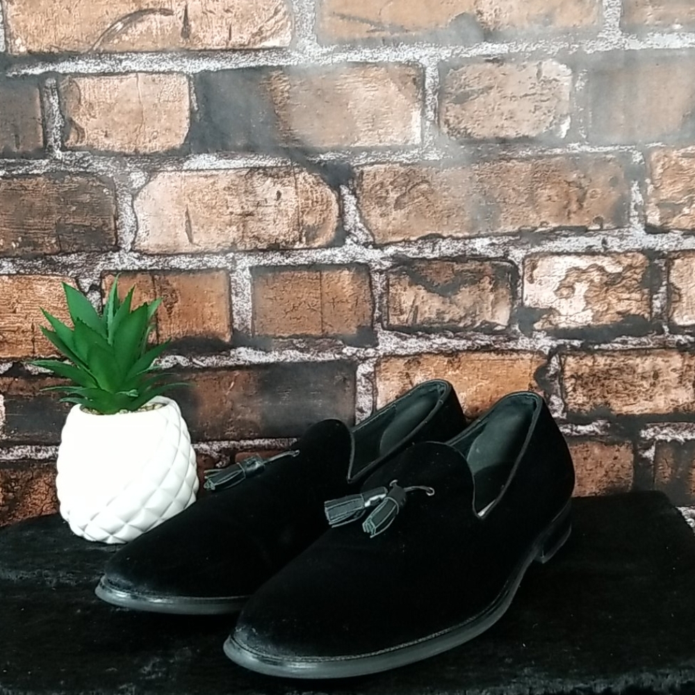 Steve Madden| B'Way Velvet Smoking Slipper